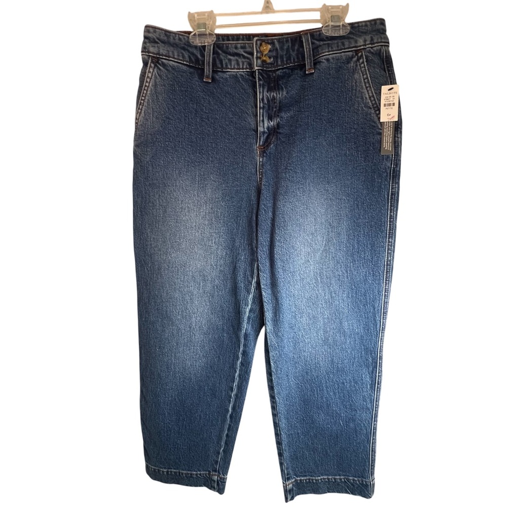 Talbots Straight Ankle Jeans. NWT Size 6P